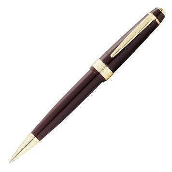 Ballpoint Pen Cross Bailey Light Polished Burgundy Resin and Gold Tone AT0742-11