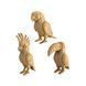 TROPICAL BIRDS TRIO 3D Puzzle Cartonic