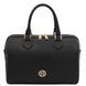 Leather duffle bag Tuscany Leather Barrique, Black