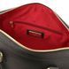 Leather duffle bag Tuscany Leather Barrique, Black