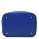 Leather bucket bag Tuscany Leather Vittoria, Blue