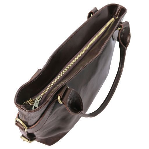 Women's leather Shoulder bag Tuscany Leather Ilenia