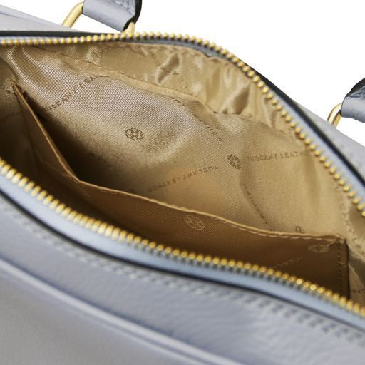 Women's leather handbag Tuscany Leather Mousse