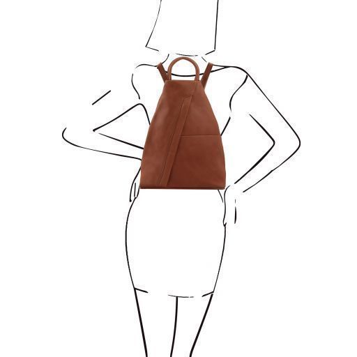 Women's leather Backpacks Tuscany Leather Shanghai
