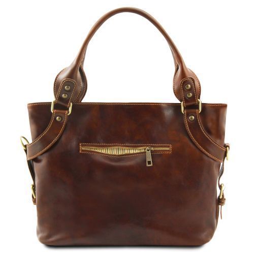 Women's leather Shoulder bag Tuscany Leather Ilenia