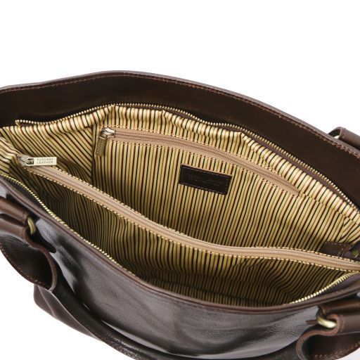 Women's leather Shoulder bag Tuscany Leather Ilenia