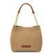 Raffia bucket bag Tuscany Leather TL Bag, Cognac