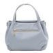 Soft leather handbag Tuscany Leather Nora, Light blue
