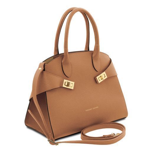 Women's leather handbag Tuscany Leather Coccola