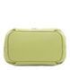Soft leather handbag Tuscany Leather Nora, Lime Green