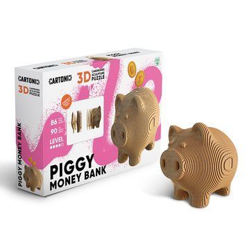 PIGGY MONEY BANK 3D Puzzle Cartonic