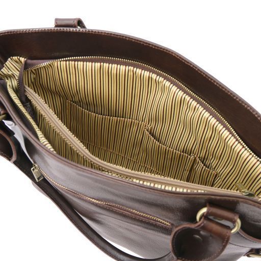 Women's leather Shoulder bag Tuscany Leather Ilenia