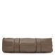 Soft leather shoulder bag Tuscany Leather Callie, Dark Taupe