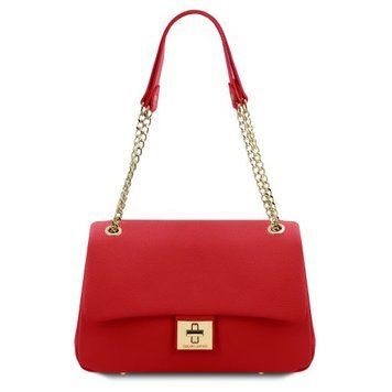 Women's leather handbag Tuscany Leather Elettra