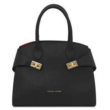 Women's leather handbag Tuscany Leather Coccola