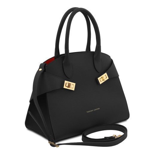 Women's leather handbag Tuscany Leather Coccola