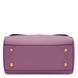 Leather handbag Tuscany Leather Armonia, Lilac