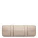 Soft leather shoulder bag Tuscany Leather Callie, Beige