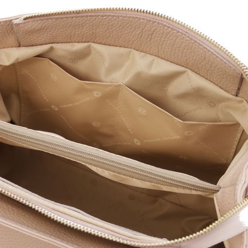 Women's leather handbag Tuscany Leather Elettra