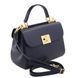 Leather handbag Tuscany Leather Armonia, Dark blue