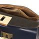 Leather handbag Tuscany Leather Armonia, Dark blue