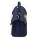 Leather handbag Tuscany Leather Armonia, Dark blue
