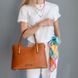 Leather tote Tuscany Leather Olimpia, Brown
