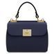 Leather handbag Tuscany Leather Armonia, Dark blue