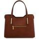 Leather tote Tuscany Leather Olimpia, Brown