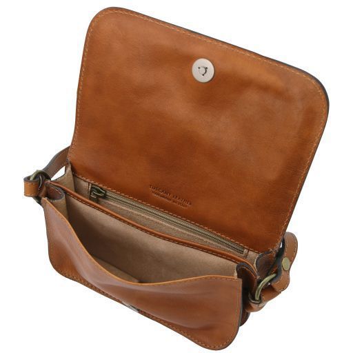 Women's leather Shoulder bag Tuscany Leather Carmen