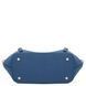 Leather shopping bag - Large size Tuscany Leather Legame, Denim