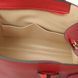Leather handbag Tuscany Leather Coccola, Lipstick Red