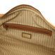 Travel leather duffle bag - Small size Tuscany Leather Lisbona, Natural