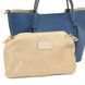 Leather shopping bag - Large size Tuscany Leather Legame, Denim