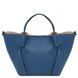 Leather shopping bag - Large size Tuscany Leather Legame, Denim