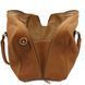 Travel leather duffle bag - Small size Tuscany Leather Lisbona, Natural