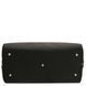Travel leather duffle bag - Small size Tuscany Leather Lisbona, Black