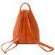 Soft leather backpack Tuscany Leather Shanghai, Orange