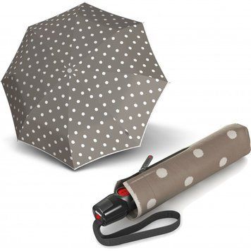 Umbrella Knirps T.200 Dot Art Taupe Kn95 3201 4902