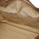 Travel leather duffle bag - Small size Tuscany Leather Lisbona, Dark Brown