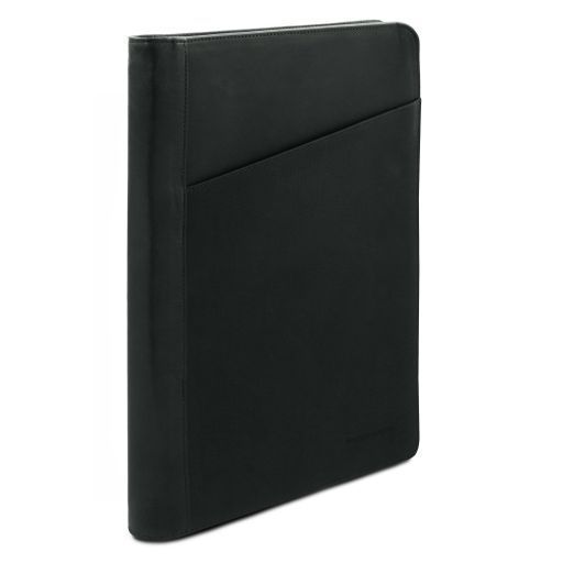 Leather document case Tuscany Leather Tiberio, Black