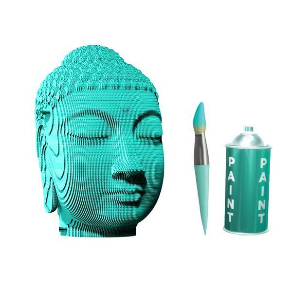 BUDDHA 3D Puzzle Cartonic