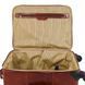 4 Wheels vertical leather trolley Tuscany Leather TL Voyager, Honey