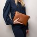 Soft leather clutch Tuscany Leather TL Bag, Ballet Pink
