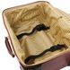 4 Wheels vertical leather trolley Tuscany Leather TL Voyager, Honey