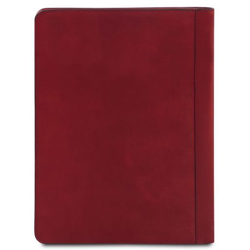 Leather document case Tuscany Leather Tiberio, Red