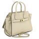 Leather tote Tuscany Leather Origami, Beige