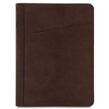 Leather document case Tuscany Leather Tiberio, Dark Brown