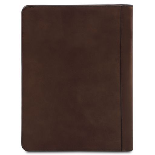 Leather document case Tuscany Leather Tiberio, Dark Brown
