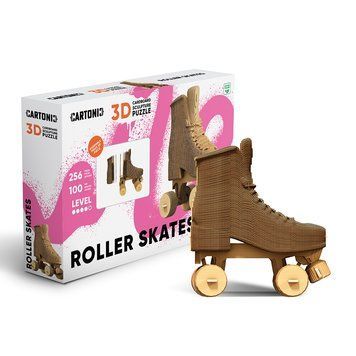 ROLLER SKATES 3D Puzzle Cartonic